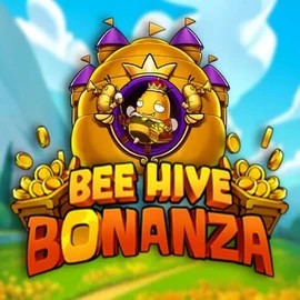 Bee Hive Bonanza online game logo by NetEnt on tiki-taka-casino.nl