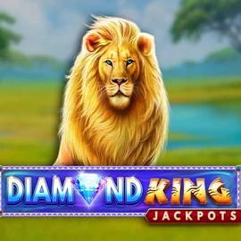 Enjoy Diamond King Jackpots by SpinPlay Games – logo hosted on tiki-taka-casino.nl