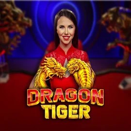 Dragon Tiger (Live) slot logo by Pragmatic Play at Tikitaka Casino