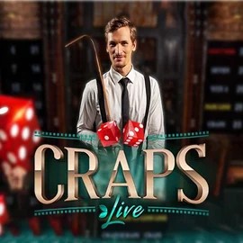 Live Craps casino game by Evolution – featured logo at Tikitaka Casino