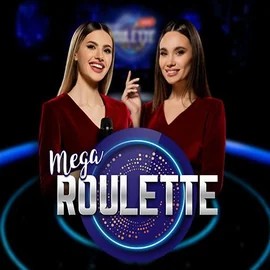 Mega Roulette slot visual from Pragmatic Play available on tiki-taka-casino.nl