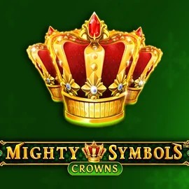 Mighty Symbols Crowns slot icon by Wazdan, available at Tikitaka Casino
