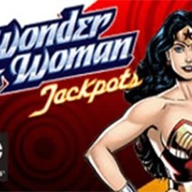 Wonder Woman Jackpots logo by Amaya at Tikitaka Casino